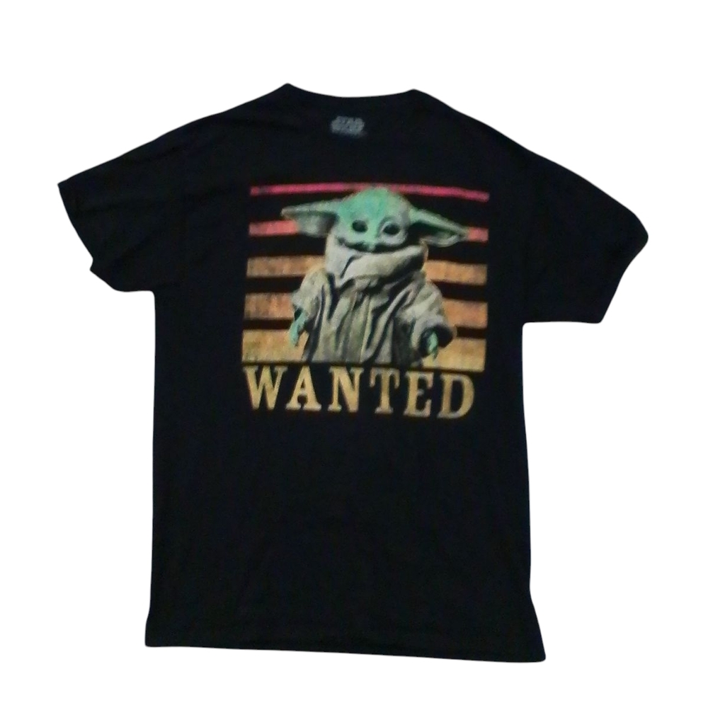 Black Star Wars 'Wanted' T-Shirt